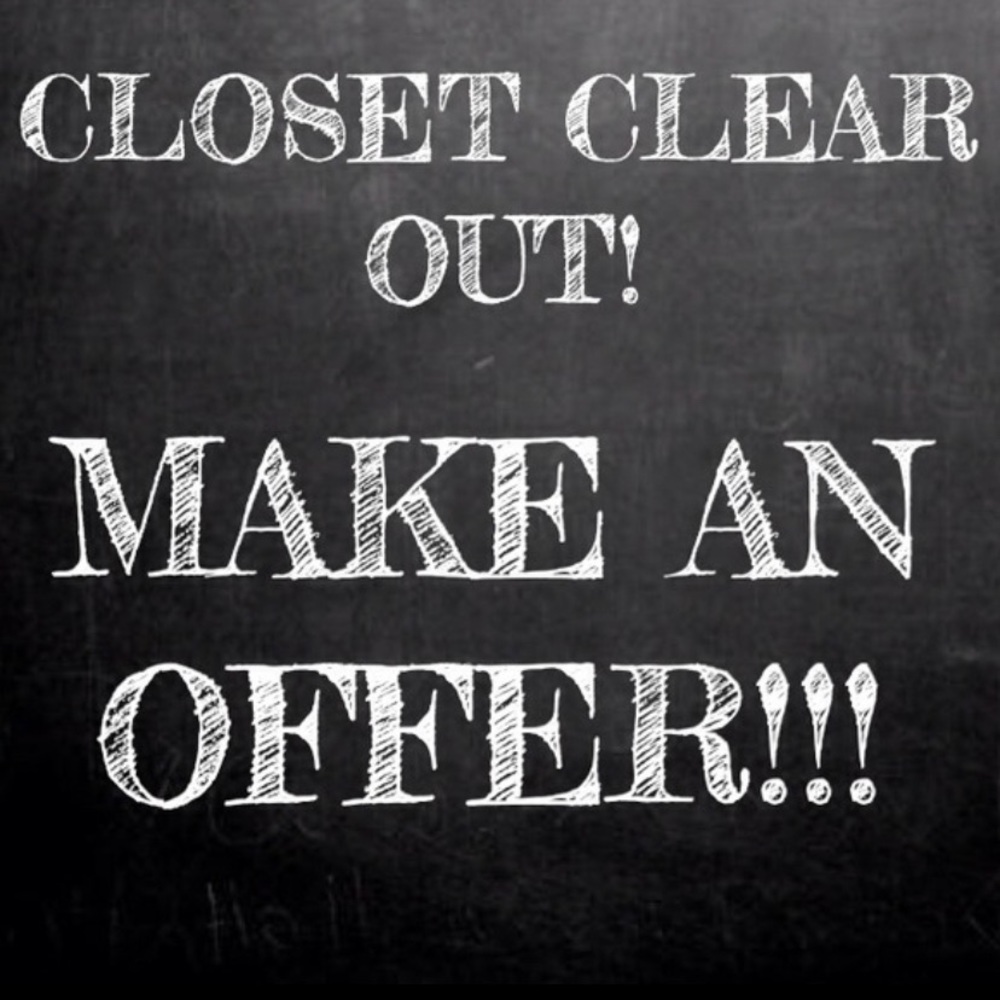 Closet clean out!